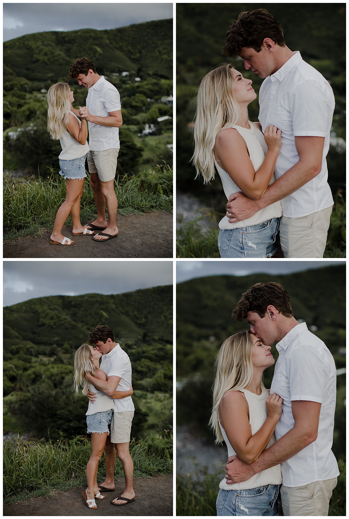 Maui Cliffside Couples Photography