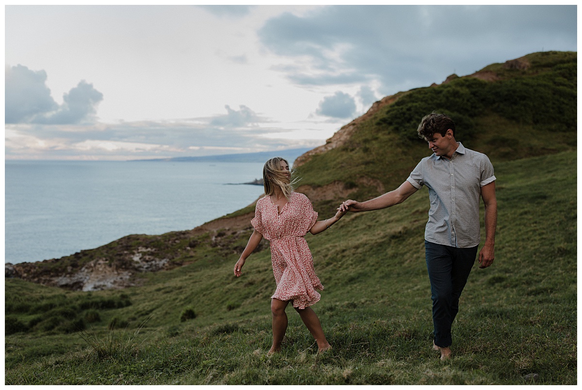 Maui Cliffside Couples Photography